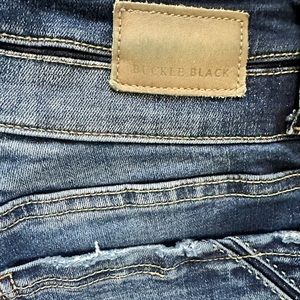 Buckle black fit number 53 ankle skinny jeans size 31